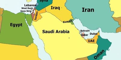 Зураг Бахрейн болон эргэн тойрны газар